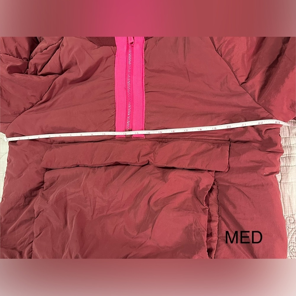 NWT FP Movement In A Pillow Water Resistant Packable Puffer Anorak Sour Cherry - Picture 16 of 16